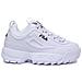 Disruptor Wmn 1fg White Scarpa Tempo Libero - Donna Us 10,5 - Foto miniatura 10