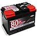 Batteria Auto 80ah 12v640a Polo Positivo Destro Cassetta L3 - Foto miniatura 1