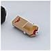 Wonder Woman Caricabatterie Da Auto 1xusb 2.4a Colore Gold - Foto miniatura 2