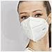 30 Pezzi Mascherine Kn95 Gb2626-2019, Protezione Viso Anti Smog Maschera Anti-inquinamento - Foto miniatura 2