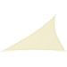 Parasole a Vela Oxford Triangolare 4x5x6,4 m Crema - Foto miniatura 1