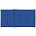 Cuscini per Sedie da Giardino 4 pz Blu Reale 100x50x4 cm - Foto miniatura 1