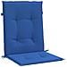 Cuscini per Sedie da Giardino 4 pz Blu Reale 100x50x4 cm - Foto miniatura 2