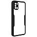 Cover Samsung Galaxy A21s Retro Plexiglass Fronte Polimero Bordo Nero - Foto miniatura 2