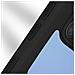 Cover Samsung Galaxy A21s Retro Plexiglass Fronte Polimero Bordo Nero - Foto miniatura 4