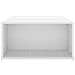 Tavolino da Salotto Bianco 90x67x33 cm in Legno Multistrato - Foto miniatura 3
