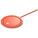Cellularline Neon Wireless Charger - Apple, Samsung And Other Wireless Smartphones Base Colorata Di Ricarica Wireless Arancio - Foto miniatura 1