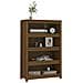 Libreria Marrone Miele 80x35x126 Cm In Legno Massello Di Pino - Foto miniatura 2