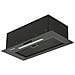 Cappa Aspirante Da Incasso 60 Cm 3 Velocità Aspirante Esterna O In Ricircolo Colore Nero - Foto miniatura 1