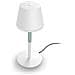Hue White and Color ambiance Go Lampada Smart da Tavolo Ricaricabile Bianca Wireless - Foto miniatura 3