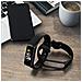 Cinturino Per Orologio Samsung Galaxy Fit 2 Sm-r220 Tpe Nero - Foto miniatura 2