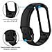 Cinturino Per Orologio Samsung Galaxy Fit 2 Sm-r220 Tpe Nero - Foto miniatura 8