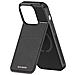 Cover Magsafe Per Iphone 15 Pro Portacarte Blocco Rfid Dux Ducis Rafi Nera - Foto miniatura 3