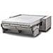 Divano Letto Adalgisa, Divano A 3 Posti, 100% Made In Italy, Sofà Soggiorno Con Apertura Girevole, In Tessuto Imbottito, Con Braccioli Standard, Cm 220x95h90, Grigio - Foto miniatura 3