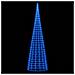 Illuminazione Albero Di Natale Su Pennone 3000led Blu 800cm - Foto miniatura 2