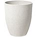 Set Di 2 Vasi Bianco Crema 35 X 35 X 42 Cm Croton - Foto miniatura 4
