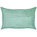 Set Di 2 Cuscini Zinnia Velluto A Coste 47 X 27 Cm Verde Chiaro Tinta Unita - Foto miniatura 2