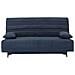 Divano Letto A 3 Posti - Tessuto Blu - 199 X 96 X 103 Cm - Kristen - Foto miniatura 1