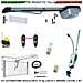 Kit Automazione Motore 220/24 V Da Soffitto Per Porta Basculante 70 Kg Faro Antenna Binario Alluminio Catena Acciaio 3 - Foto miniatura 1