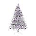 Albero di Natale artificiale con luci integrate Argento 180 cm - Foto miniatura 4
