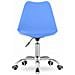 Sedia da lavoro per bambini regolabile in altezza, azzurro - Foto miniatura 2