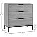 Cassettiera Auri 3 Cassetti Colore Rovere - Foto miniatura 7