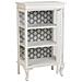 Vetrina In Legno Bianco 60,5x40,5x114,5h - Foto miniatura 3