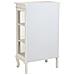 Vetrina In Legno Bianco 60,5x40,5x114,5h - Foto miniatura 6