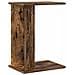 Tavolino Rovere fumé 35 x 25 x 50 cm Legno multistrato - Foto miniatura 1