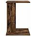 Tavolino Rovere fumé 35 x 25 x 50 cm Legno multistrato - Foto miniatura 5