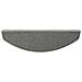Tappetini per scale autoadesivi 15 pcs Grigio 80 x 28 x 3,5 cm - Foto miniatura 6