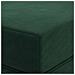 Divano Letto Pieghevole 160 x 67 x 45 cm Verde Scuro - Foto miniatura 6