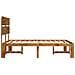 Letto matrimoniale con testiera ROSTOCK Naturale 152 x 203 cm - Foto miniatura 6