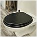 Sedile Wc Leatherlook In Mdf Nero 252540746 - Foto miniatura 5