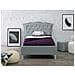 Letto Singolo Moderno In Tessuto Grigio 90x200cm Metz - Foto miniatura 2