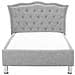 Letto Singolo Moderno In Tessuto Grigio 90x200cm Metz - Foto miniatura 29