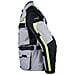 Giacca Impermeabile Moto Tessuto Protezioni Ce Scooter Viaggio Grigio 3x - Foto miniatura 4