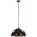 Lampadari 2 pz Nero e Oro Semi-Sferici 50 cm E27 - Foto miniatura 2