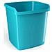 Cestino Gettacarte 15lt Mydesk Turchese - Foto miniatura 1
