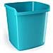 Cestino Gettacarte 15lt Mydesk Turchese - Foto miniatura 2