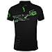 Pesca Mania Pike, Xxl Nero-verde, Il Luccio Pescatori Polo Shirt 010.200.605 - Foto miniatura 4