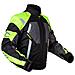 Giacca Tessuto Moto Cordura Traforata Mesh Rete Protezioni Ce Estiva Fluo Xs - Foto miniatura 1