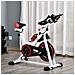 Cyclette Professionale da Camera Regolabile con Schermo LCD e Portabicchieri, Volano 8 kg Colore Bianco - Foto miniatura 7