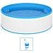 Piscina Fuori Terra con Skimmer e Pompa Sospesi 350x90cm Bianca - Foto miniatura 1