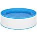 Piscina Fuori Terra con Skimmer e Pompa Sospesi 350x90cm Bianca - Foto miniatura 7