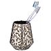 Contenitore Spazzolino Burgos, Con Finitura Platino, Ceramica, Ø 9,1 Cm, - Foto miniatura 1