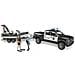 Jeep Ram 2500 Poliziza Rimorchio Gommone - Bruder (02507)  - Foto miniatura 1