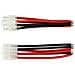 3 Paia Tamiya Plug Maschio Femmina Cavo Adattatore Connettore 14awg 10cm Per Rc Car Lipo Battery Charge - Foto miniatura 2