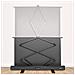 Fps60 / 43 Schermo Di Proiezione 80” Formato 4:3 / 122 X 91 Cm - Telo Proiettore Retrattile Auto-portante Per Videoproiettore Full Hd 3d 4k - Home Cinema Home Theater Ufficio - Foto miniatura 2