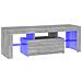 Mobile Porta TV con Luci LED Grigio Sonoma 120x35x40 cmcm - Foto miniatura 1